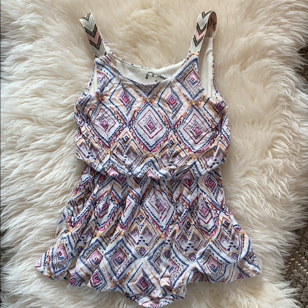 Girl’s Printed Romper Size XS